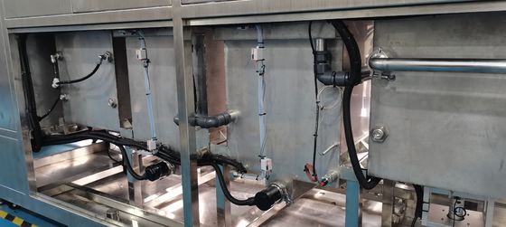 Αυτόματη μηχανή καθαρισμού καλαθιών Σταθερή πολυεπίπεδα για βιομηχανικά