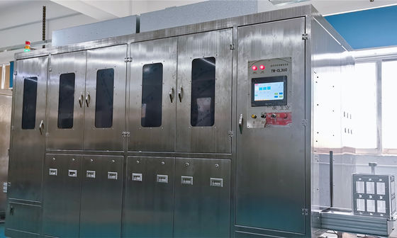 Σταθερό 18KW πλαστικό πλυντήριο κουτιών πολλαπλής λειτουργίας με ψεκασμό