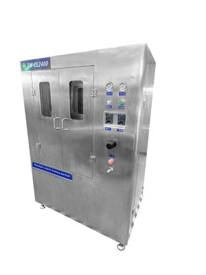 Εξοπλισμός καθαρισμού διπλής αίθουσας για οθόνες και πλάκες στίχης 400KG χωρητικότητα Χρόνος καθαρισμού 2-5 λεπτά