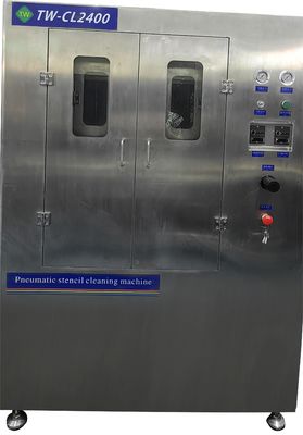 Εξοπλισμός καθαρισμού διπλών θαλάμων για οθόνες, προτύπους, καουτσούκ, μικροπορώδες οθόνο και άλλες πλάκες προτύπων